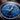 Close-up of a blue watch face with brand name 'Cuntarian' on a dark background