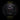 Black watch with a detailed face on a dark background