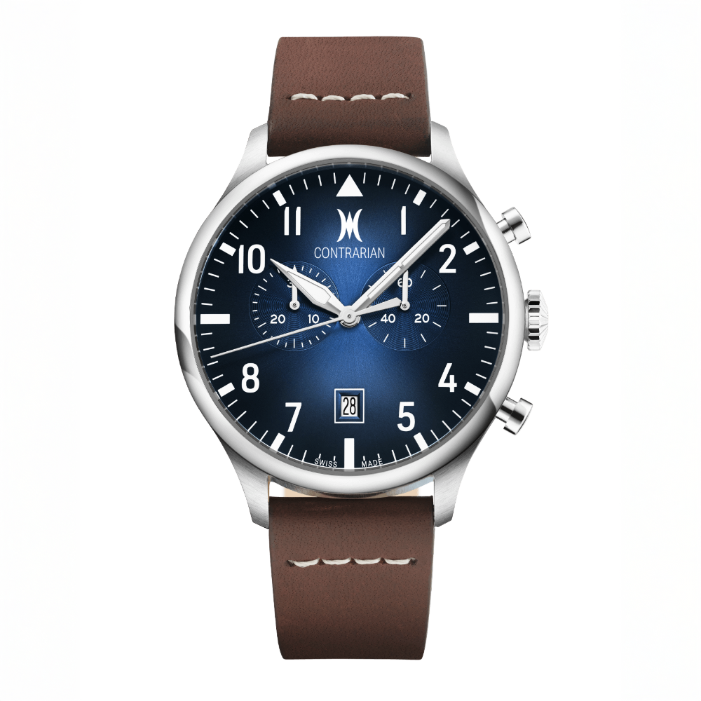 Vintage Pilot 43 Swiss Pilot Chronograph